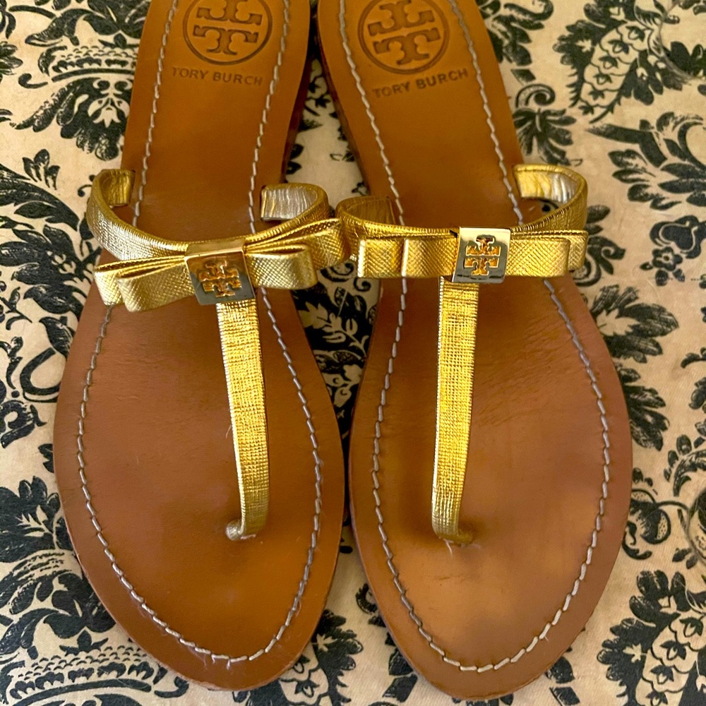 Tory Burch Gold sandals